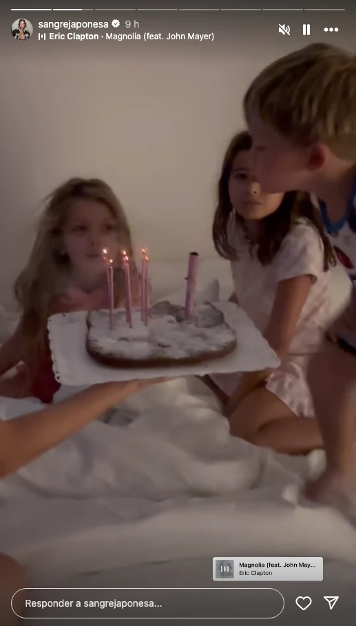 El festejo íntimo que la China Suárez organizó para Magnolia en su cumpleaños.