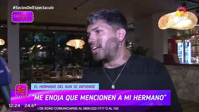 "Mafia y secuestro": acusaciones cruzadas en el clan del Kun Agüero