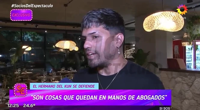 "Mafia y secuestro": acusaciones cruzadas en el clan del Kun Agüero