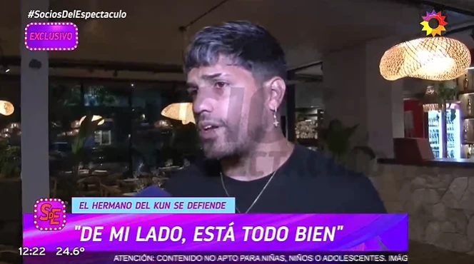 "Mafia y secuestro": acusaciones cruzadas en el clan del Kun Agüero