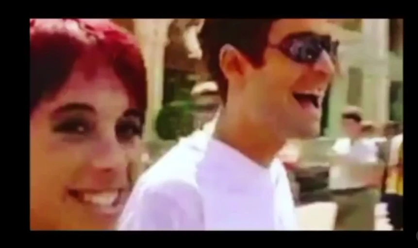 Alejandra con Rodrigo el Potro