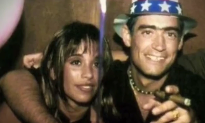 Alejandra con Rodrigo el Potro