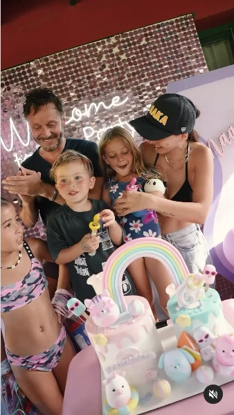 El cumpleaños temático de Magnolia Vicuña.