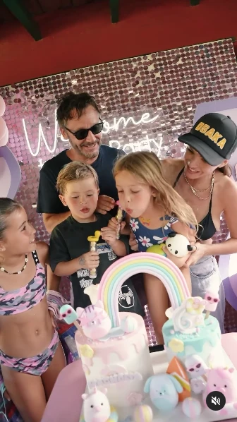 El cumpleaños temático de Magnolia Vicuña.