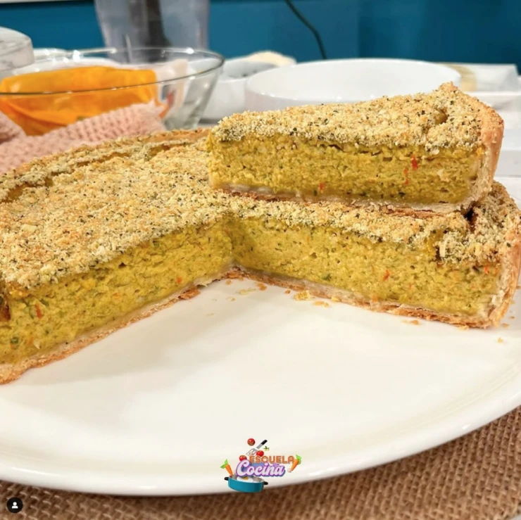 Tarta de zapallitos soufflé