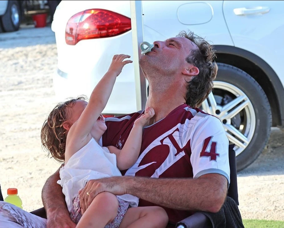 Facundo Pieres uno de sus hijos en 2021