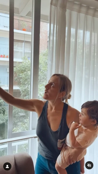 Cora Debarbieri mostró cómo quedó la habitación de Isabella. Foto IG.