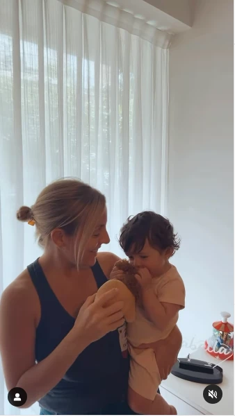 Cora Debarbieri mostró cómo quedó la habitación de Isabella. Foto IG.