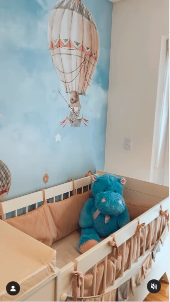 Cora Debarbieri mostró cómo quedó la habitación de Isabella. Foto IG.