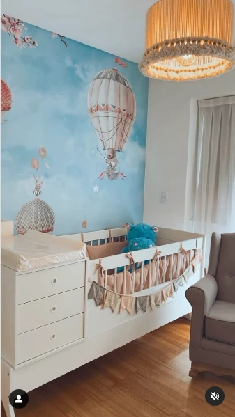 Cora Debarbieri mostró cómo quedó la habitación de Isabella. Foto IG.