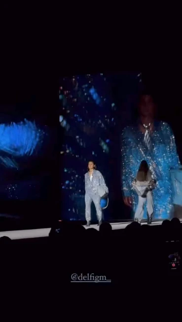 Delfina García Moritán desfilando en el Bafweek