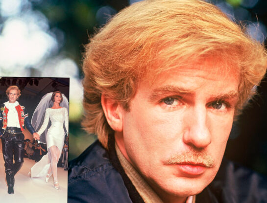 A los 76 años, murió el modisto francés Claude Montana, el diseñador estrella de la década del '80