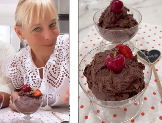 Mousse de chocolate: la receta súper fácil y riquísima de Jimena Monteverde