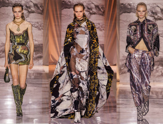 Roberto Cavalli desplegó toda su sensualidad sobre la pasarela