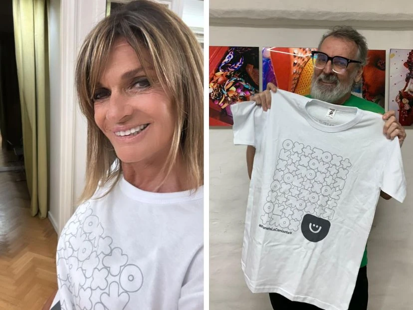 De Teresa Calandra a Benito Fernández, los famosos participaron de una campaña contra el cáncer infantil