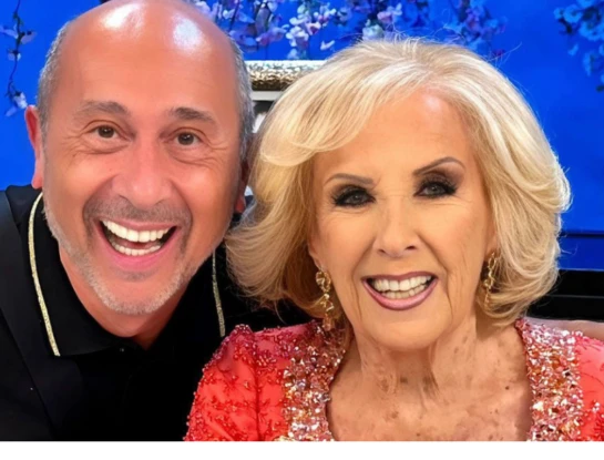 Destacada Mirtha Legrand y Claudio Cosano