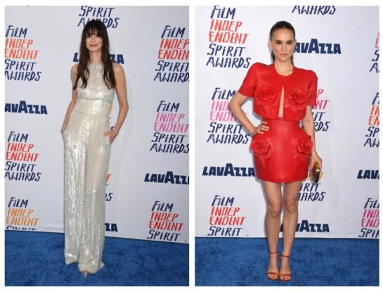 Vidriera: de Anne Hathaway a Natalie Portman, los mejores looks de los Independent Spirit Awards