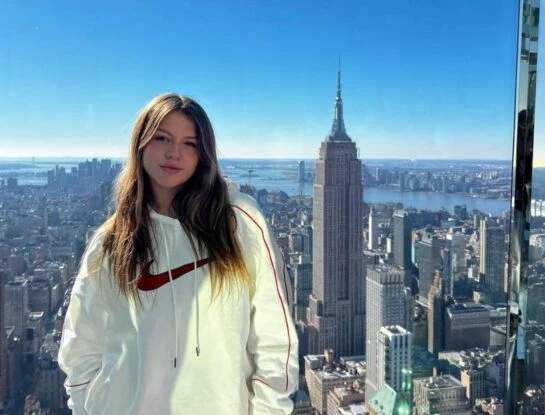 Sol Cwirkaluk, la hija del Polaco y Karina La Princesita, está estudiando en Nueva York