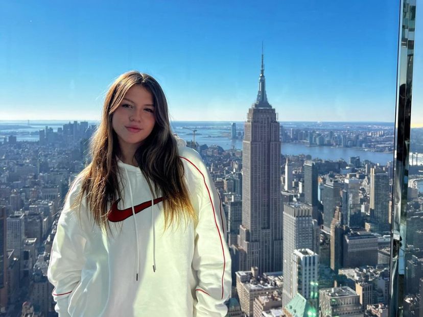 Sol Cwirkaluk, la hija del Polaco y Karina La Princesita, está estudiando en Nueva York