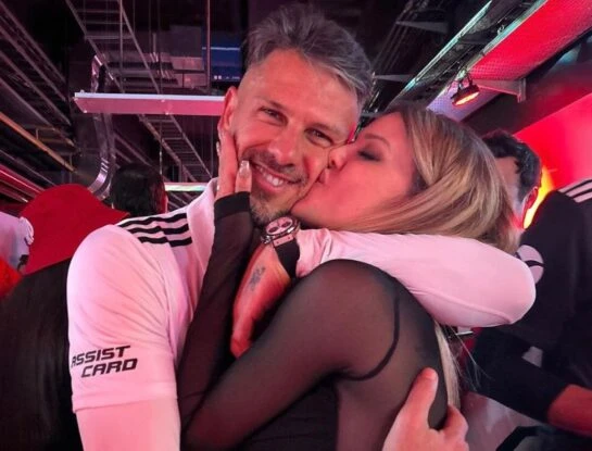 La respuesta de Evangelina Anderson a los rumores de separación con Martín Demichelis
