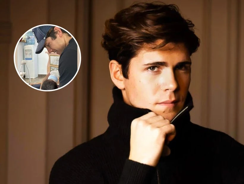 Marcos Ginocchio tuvo un tierno gesto con una de las gemelas de Daniela Celis y Thiago Medina