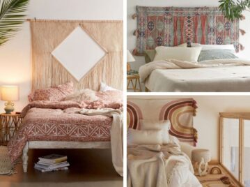 Alerta tendencia: las alfombras y los tapices se consagran como la opción más cálida para decorar la pared donde va la cama