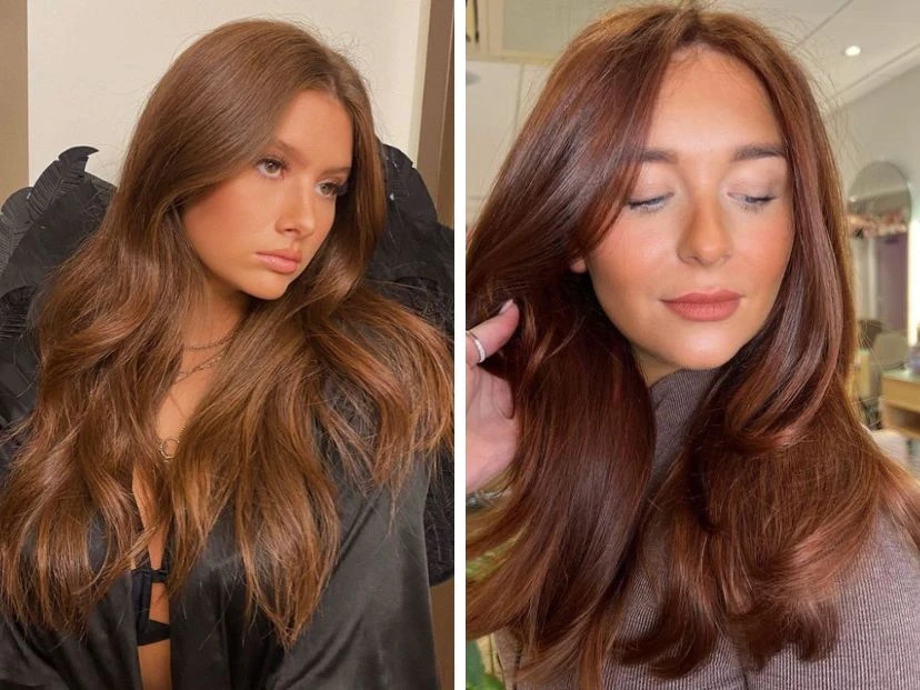 Alerta tendencia: el color copper brown es la tintura de pelo que se impone este 2024