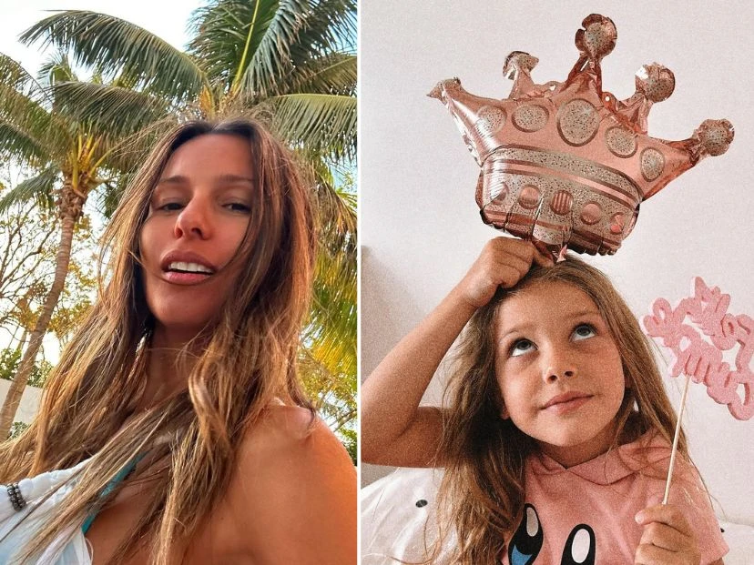 El tierno mensaje de Pampita a la hija de la China Suárez y Benjamín Vicuña, Magnolia, por su cumpleaños