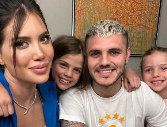 Las fotos del cumpleaños de Mauro Icardi: Isabella y Francesca le hicieron una sorpresa con la ayuda de Wanda Nara