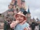Las fotos de Vita, la hija de Cande Ruggeri, en los parques de Disney París foto: ig