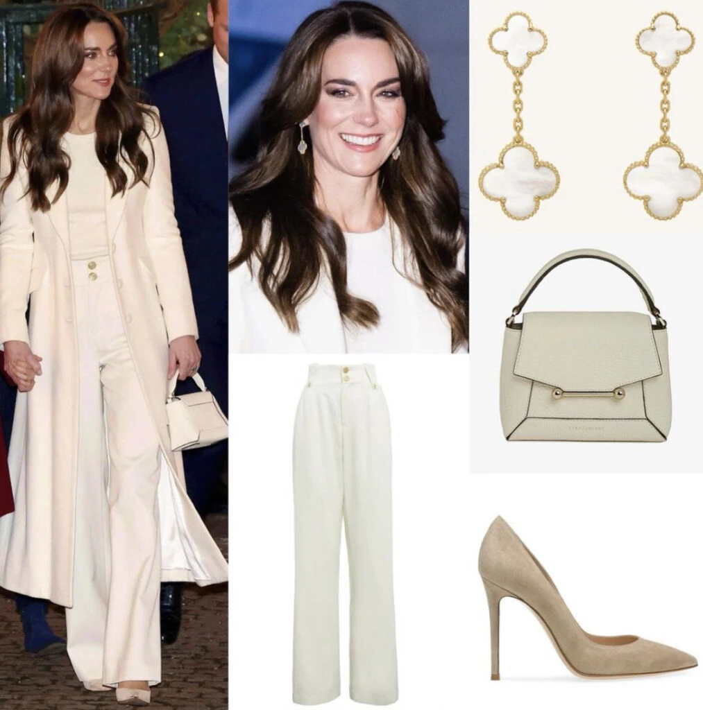 El mensaje que le envío Meghan Markle a Kate Middleton con su último outfit. Foto: Instagram. 