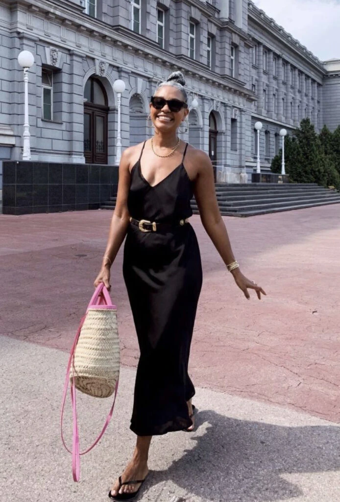 Estos son los vestidos más trendy del 2024. Foto: Pinterest.