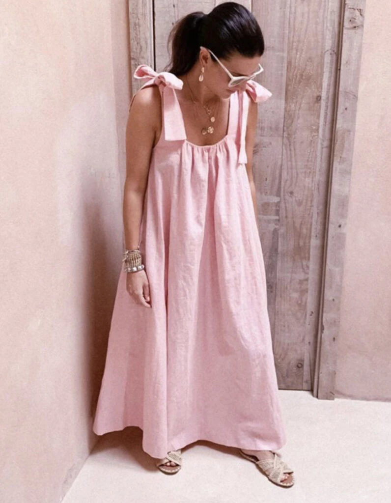 Estos son los vestidos más trendy del 2024. Foto: Pinterest.