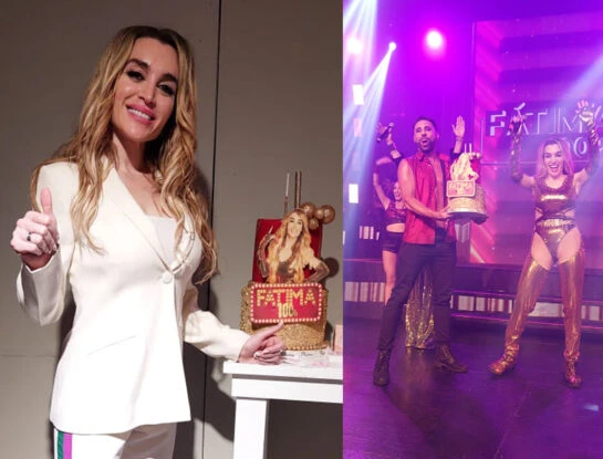 Las fotos del cumpleaños número 43 de Fátima Flórez: la novia de Javier Milei celebró en el teatro tras finalizar su función