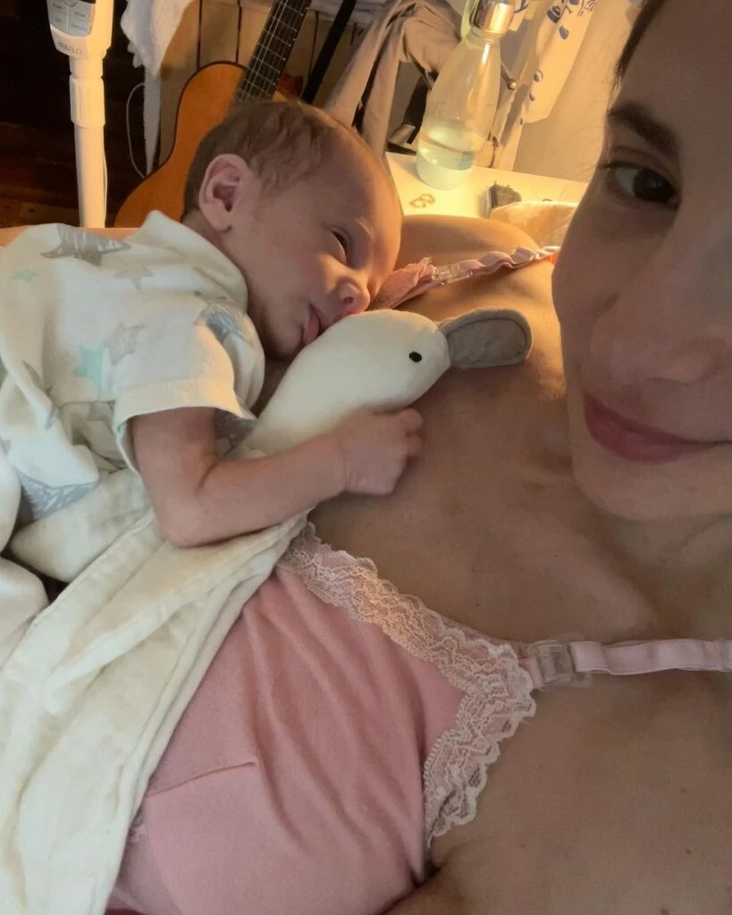 Magui Bravi contó las complicaciones que atravesó en el emabrazo.