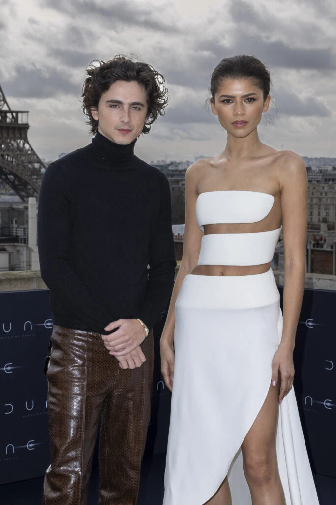 Vidriera: de Zendaya a Timothée Chalamet y Austin Butler en la premiere de "Dune 2" en París