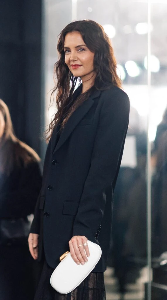 de Katie Holmes a Blake Lively, los looks de las famosas en la front row del desfile de Michael Kors en la NYFW