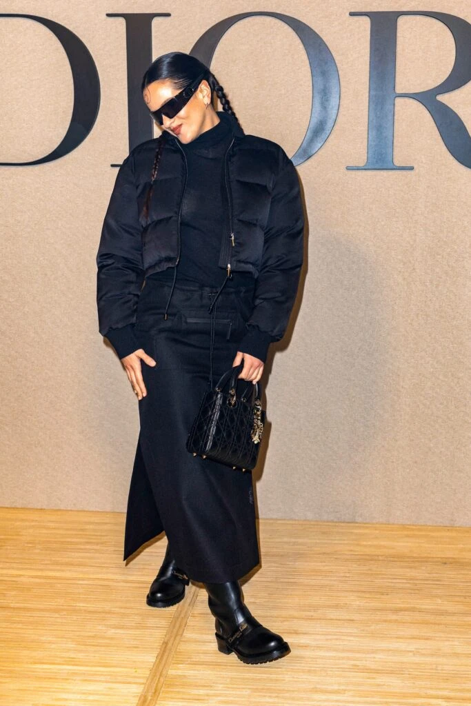 de Jennifer Lawrence a Natalie Portman y Rosalía, los looks de las famosas en la front row de Dior en la PFW