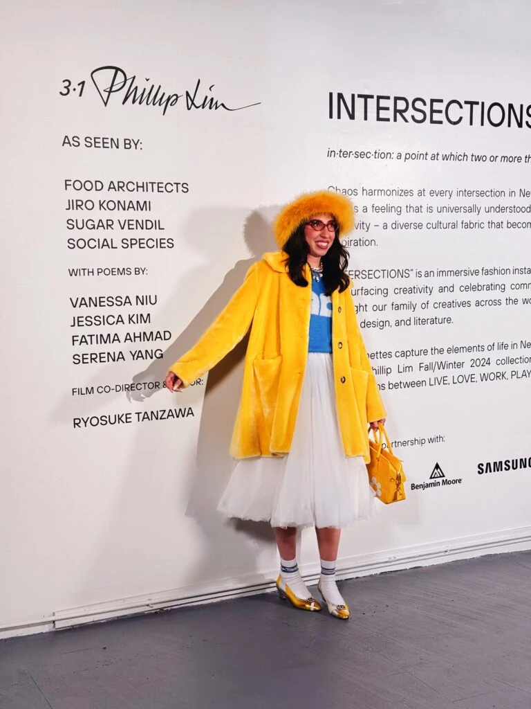 En medias estampadas