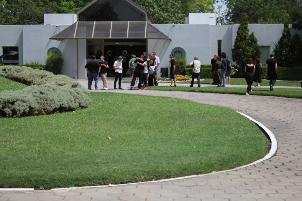 Entierro de Claudio Rissi. Foto RS Fotos