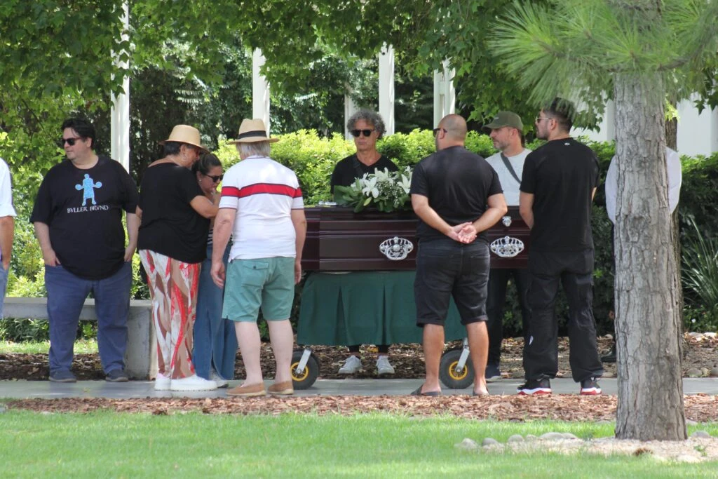 Entierro de Claudio Rissi. Foto RS Fotos