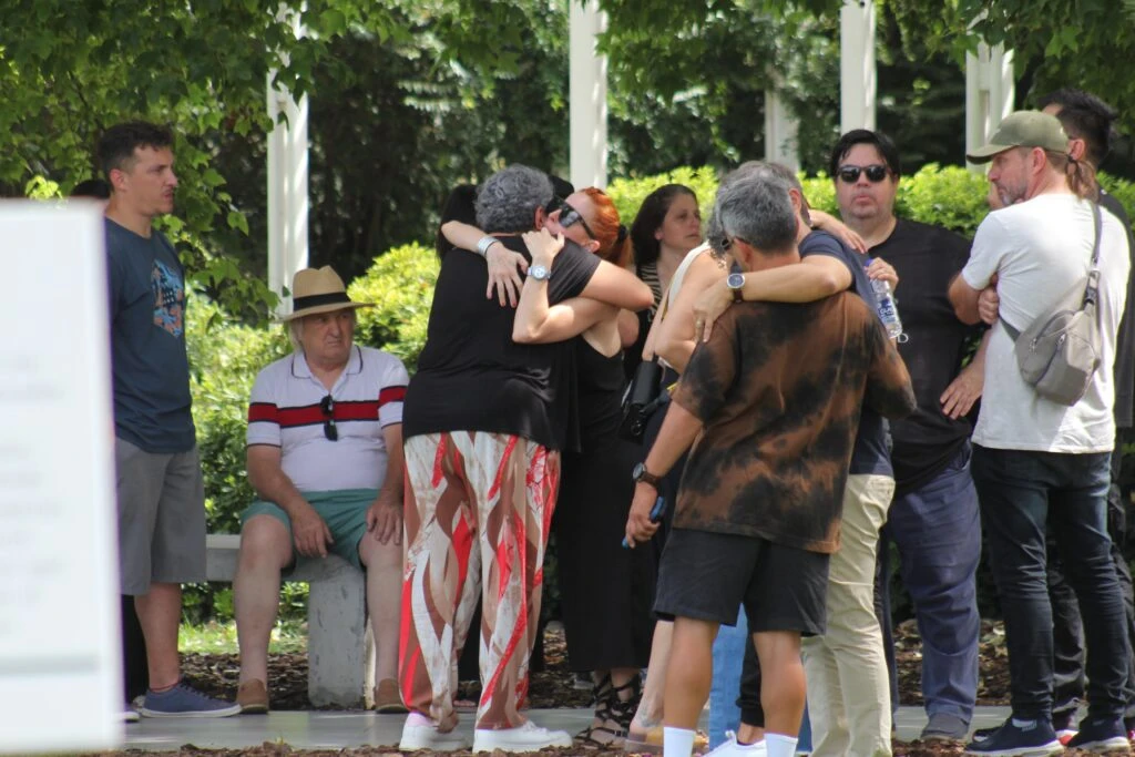 Entierro de Claudio Rissi. Foto RS Fotos