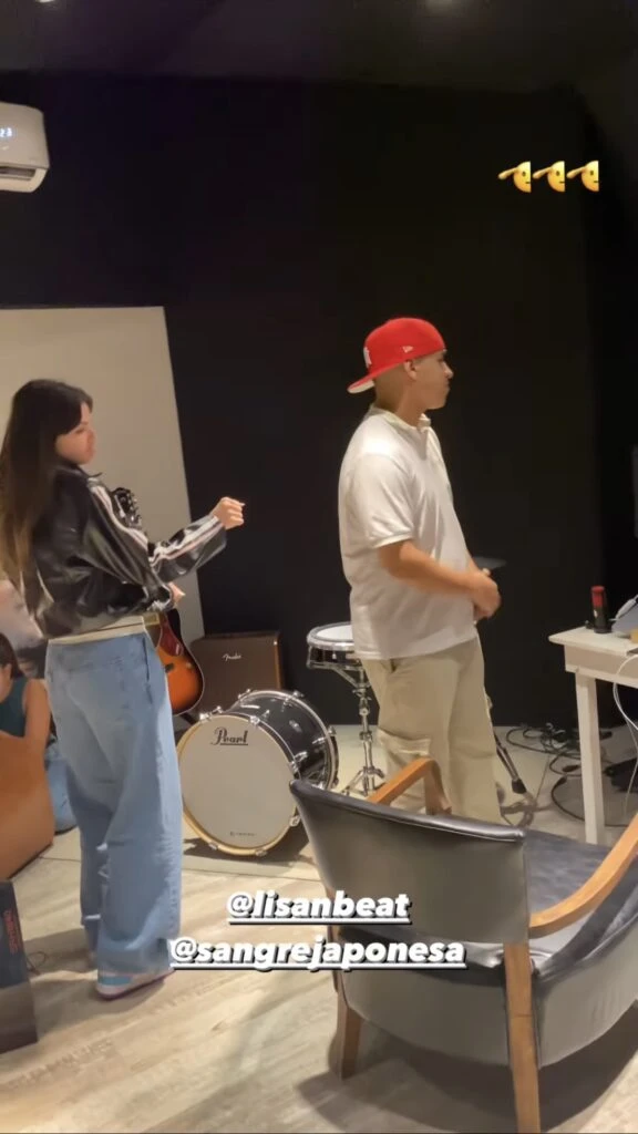 La campera de cuero coquette de la China Suárez. Foto: Instagram.