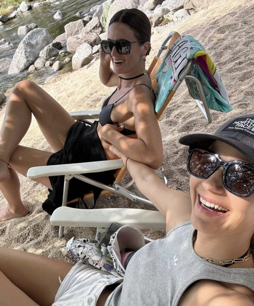 Las fotos de las vacaciones de Marcela Kloosterboer. Foto: Instagram. 