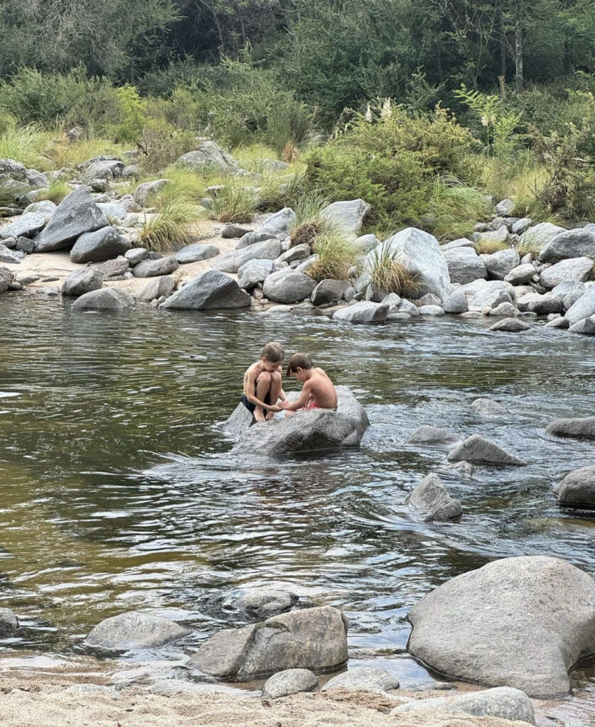 Las fotos de las vacaciones de Marcela Kloosterboer. Foto: Instagram. 