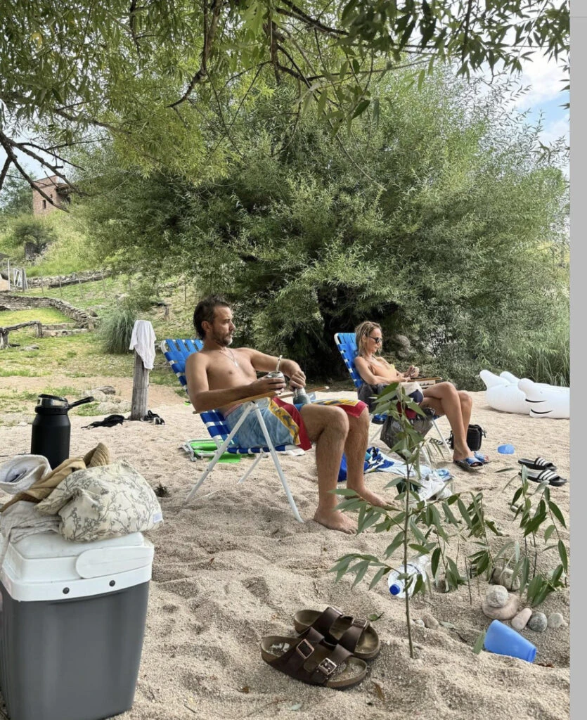 Las fotos de las vacaciones de Marcela Kloosterboer. Foto: Instagram. 