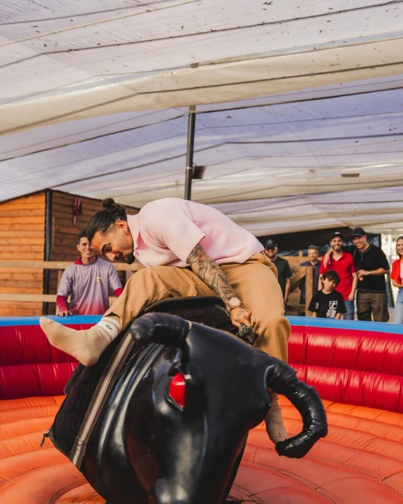 Las fotos del lujoso baby shower de la hija de Maluma