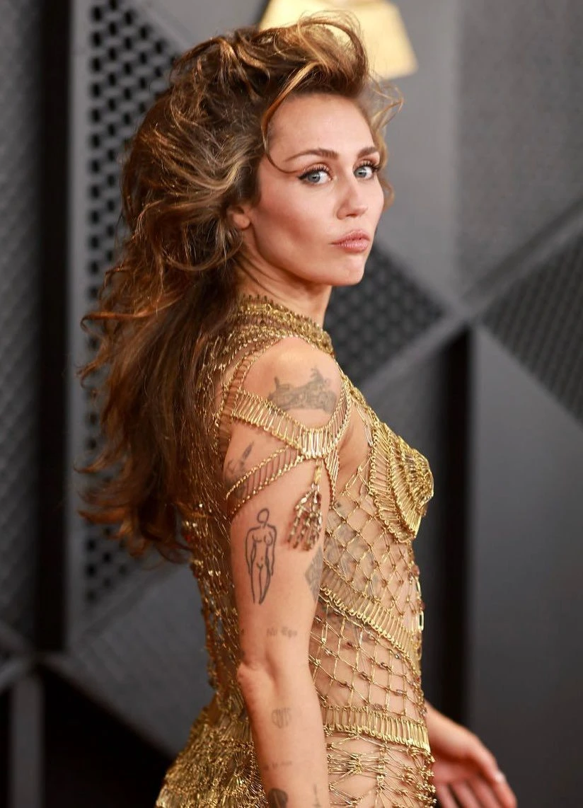 Miley Cyrus en los Grammnys