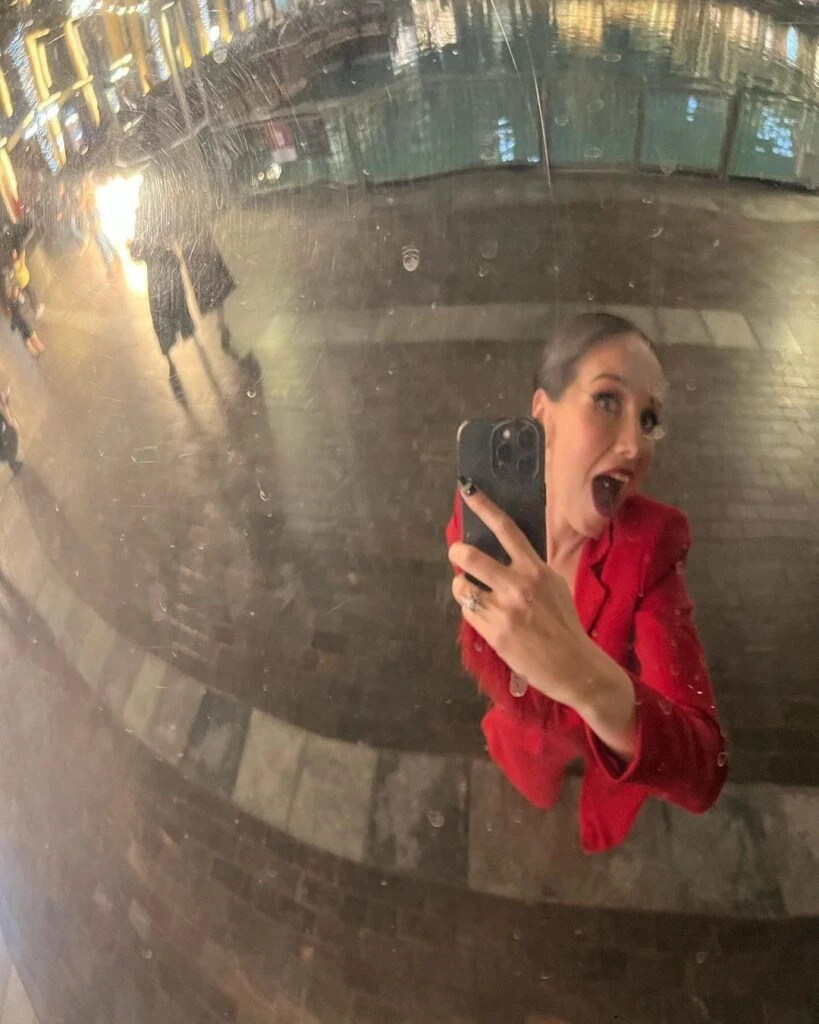 Natalia Oreiro llevó el look sastrero perfecto para el Día de los Enamorados