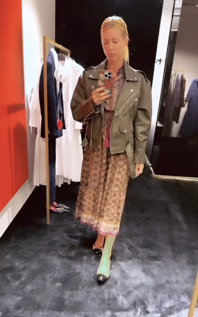 Nicole Neumann apostó por el calzado más trendy de este 2024. Foto: Instagram.